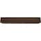 Ekena Millwork 2-Sided (L-beam) Pecky Cypress Endurathane Faux Wood Ceiling Beam, Premium Hickory, 12"Wx8"H x8'L BMPC2C0120X080X096ZH - alternate 2